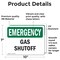 Signmission Safety Culture Sign, 10 in Width, Vinyl Decal, Rectangle OS-2PACK-EM-D-710-L-10383 - alternate 2